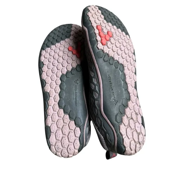 Vivobarefoot Sneakers Shoes Womens Size 36 Evo II Running Purple Black Lace Up