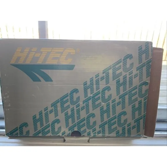 VTG  Hi-Tec Rugged Outdoor Hiking Boots Women's Size 7 Teal/Gray