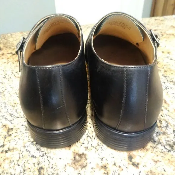 Warfield &amp; Grand Carson Mens Double Monk Strap Dressy Shoes Black Size 10 110950