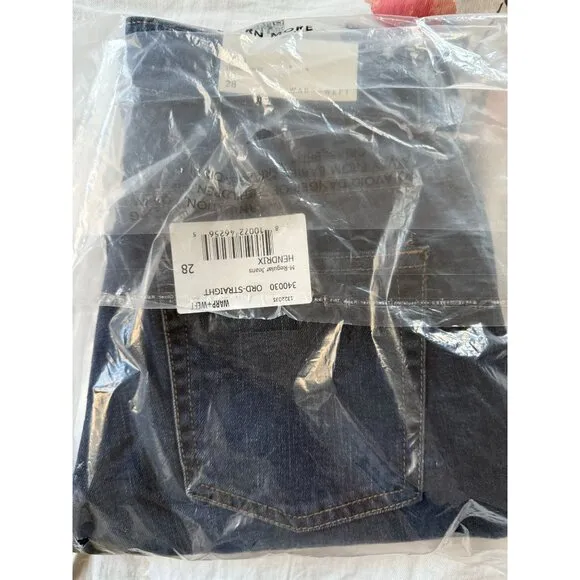 Warp   Weft ORD Straight Jeans 28x30