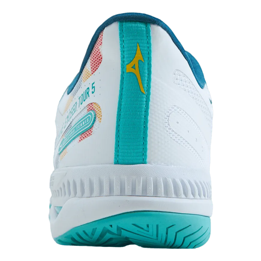 Wave Exceed Tour 5 Ac White/turquoise/moroccan Blue