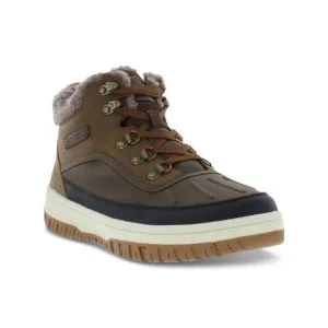 WEATHERPROOF VINTAGE Mens Brown Cushioned Round Toe Lace-Up Boots Shoes 12 M