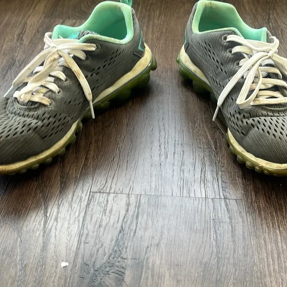 well worn Skechers Women's Gray Athletic Shoes