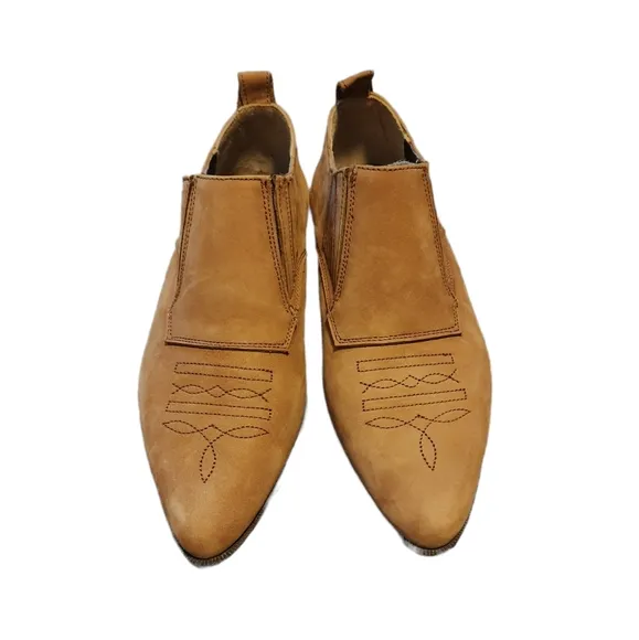 Western Cowboy Style Ankle Boots