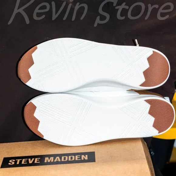 White- Steve Madden Men's Jogger Sneaker Ortholite Cushioned Insole, Steve Madd…