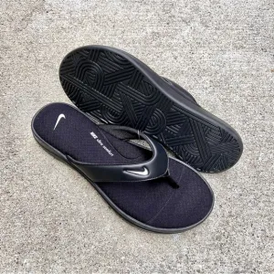 WMNS NIKE ULTRAS COMFORTS 3 THONGS THNG III BLACKS WHITES FOOTBEDS