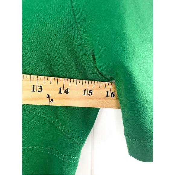 Wolford Green Professional Modest Sleek Minimalist Career Dress Size 38 (S)