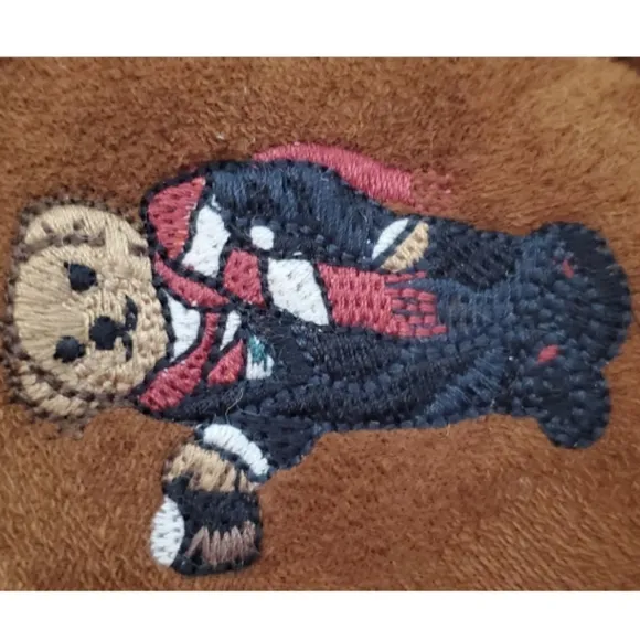 Woman's Slippers POLO RALPH LAUREN Dezi BEAR Moccasin Slipper Size 7 (NWOT?)