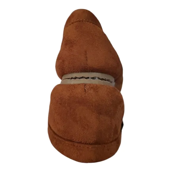Woman's Slippers POLO RALPH LAUREN Dezi BEAR Moccasin Slipper Size 7 (NWOT?)