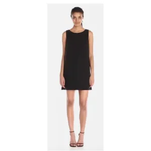 Women’s 6 Trina Turk Black Sleeveless LBD w/ Lacy Slip NWT $258 Dress