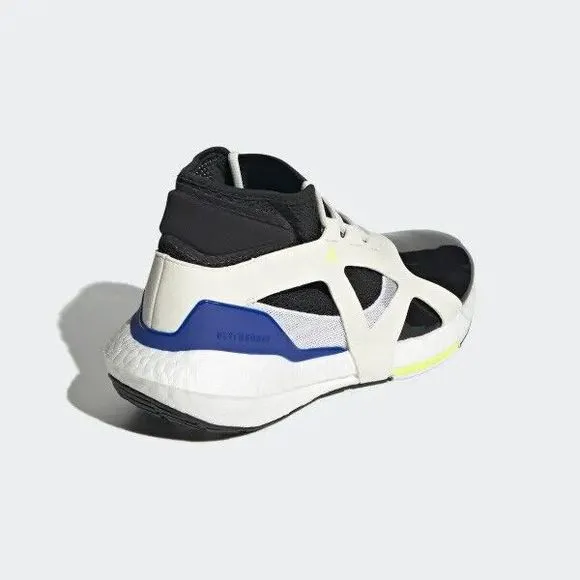 WOMEN'S adidas UltraBoost 21 x Stella McCartney White Black Bold Blue Gx8164