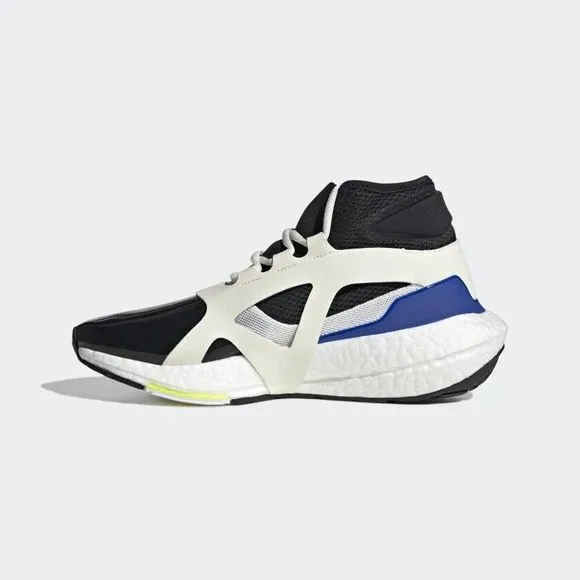WOMEN'S adidas UltraBoost 21 x Stella McCartney White Black Bold Blue Gx8164