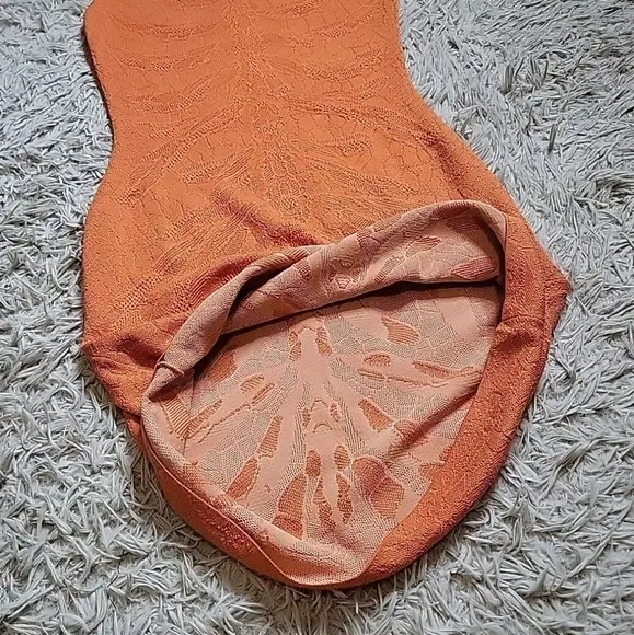 Womens Alexander McQueen Dress Orange Embroidery Designer Luxury Chic