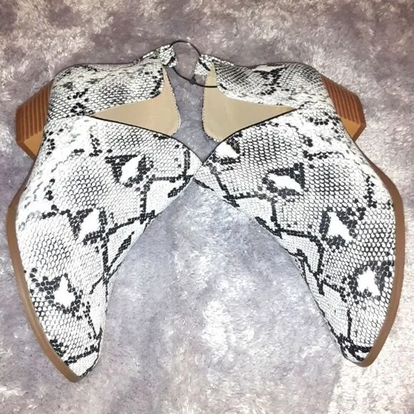 WOMEN'S cut-out ankle boots sz, 8,and 10