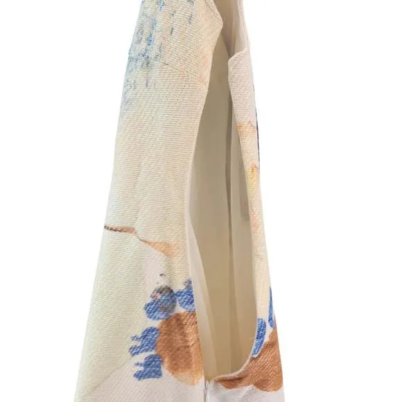 Women's Mini Dress Colorful Abstract Art Print Size 8 Party Luxury Classy