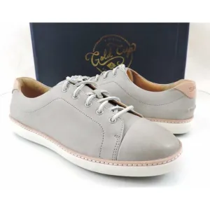 Women's Shoes Sperry Top Sider GOLD CUP CRUZ Lace Up Sneakers Light Grey Size 10