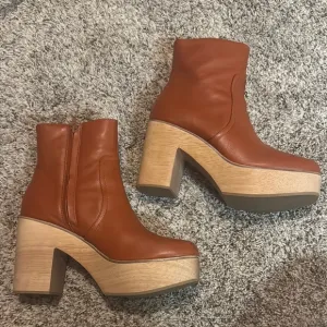 Women's Tan Ankle Boots by Charlotte Stone