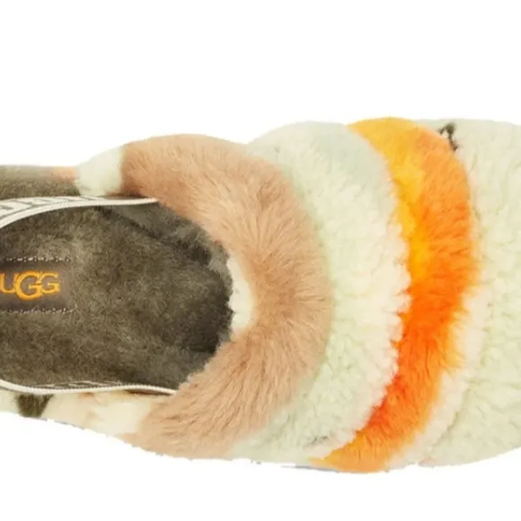 Women's UGG Fluff Yeah Slide Cali Collage Women Brand new