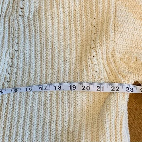 Women’s XS Free People Nightingale Cardi oversized cream cardigan.