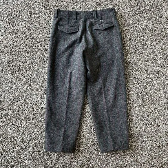 woolrich wool hunting pants. Heavy Wool. Red And Grey Plaid Size 36