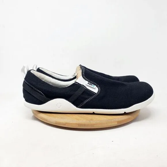 Xero Shoes Mens 10 Aptos Barefoot Minimalist Walking Slip On Hemp Canvas Loafer