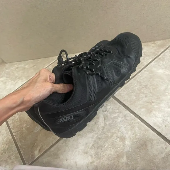 xero shoes mens mesa trail II running shoes Black Size 11 Outdoor Minimalist