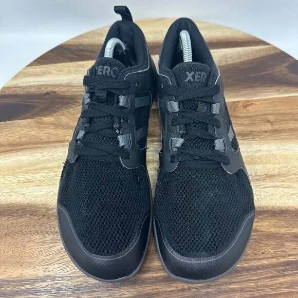 Xero Zelen Barefoot Shoes Men’s 10 Gray Black Minimalist Running Sneakers