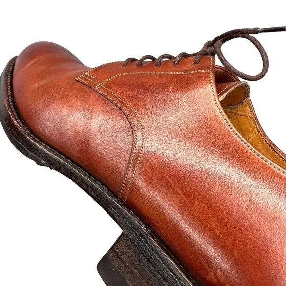 YANKO by Pepe Albaladejo Cosido Goodyear Leather Derby Dress Shoes Men's 7.5D
