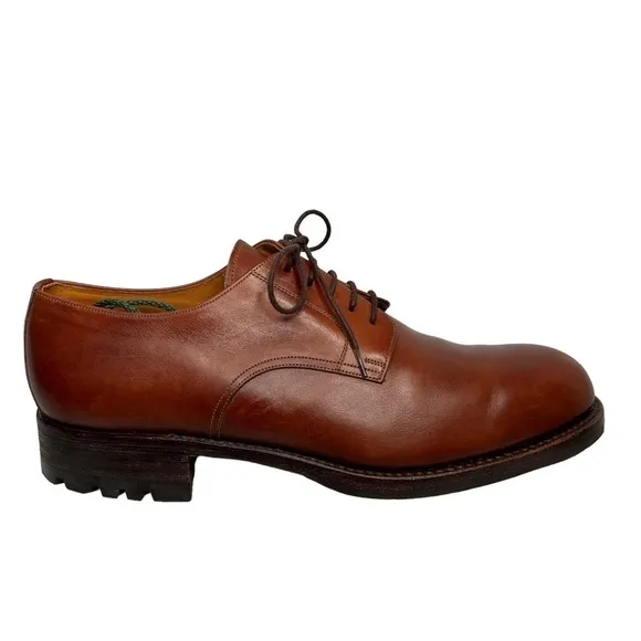 YANKO by Pepe Albaladejo Cosido Goodyear Leather Derby Dress Shoes Men's 7.5D