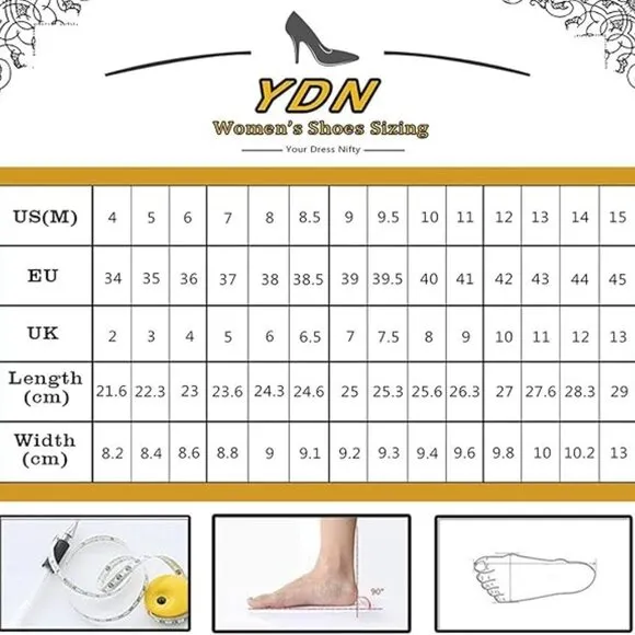 YDN Black Pointed Toe Flexible Zipper T Strap Dress Shoes Stiletto Heel Pumps