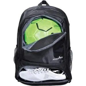 Youth Soccer Bag - Soccer Backpack &amp; Bags w/ Separate Cleat and Ball Compartment