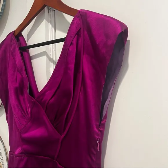 Zac Posen Silk Cocktail Dress Cove Dress