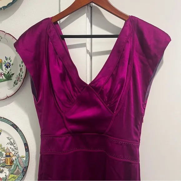 Zac Posen Silk Cocktail Dress Cove Dress
