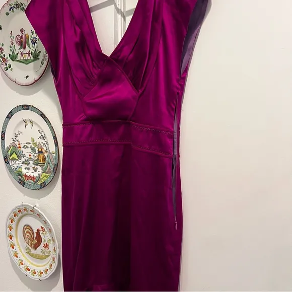 Zac Posen Silk Cocktail Dress Cove Dress
