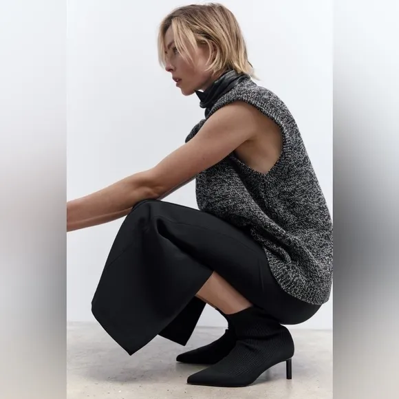 ZARA Sock Booties