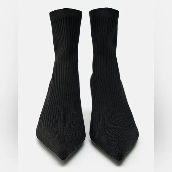 ZARA Sock Booties