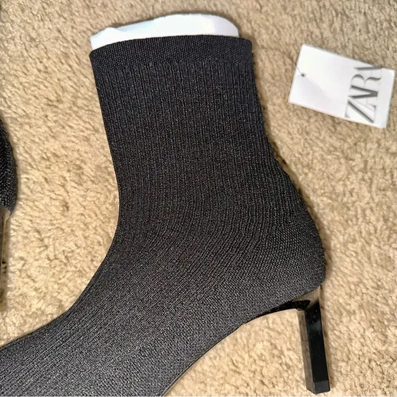 ZARA Sock Booties