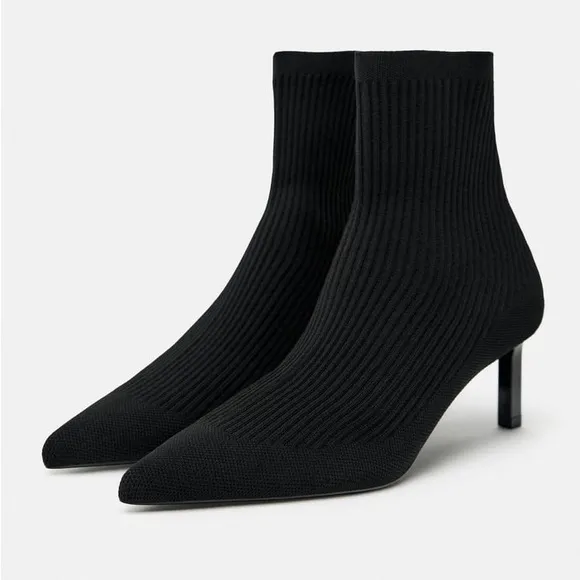 ZARA Sock Booties