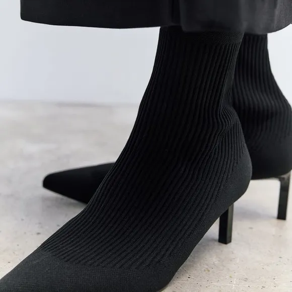ZARA Sock Booties