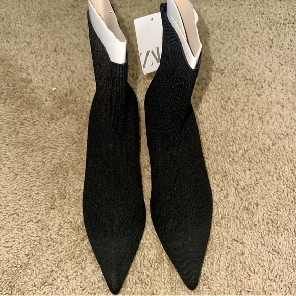 ZARA Sock Booties