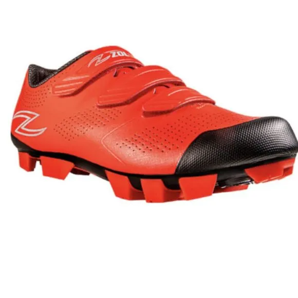 Zol Raptor Mtb and Indoor Cycling Shoe Red Unisex 38