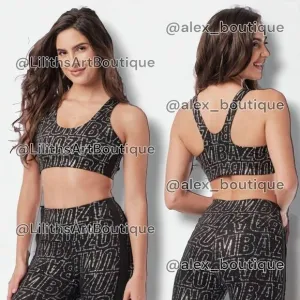 Zumba Dance Sport Bra (G011) - Size M for Women