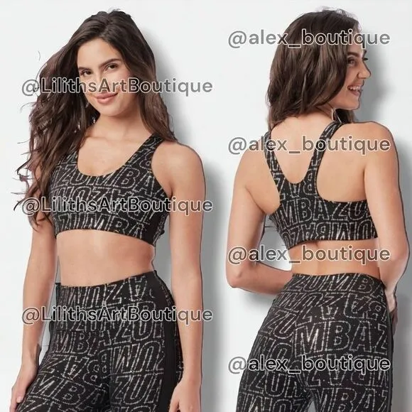 Zumba Dance Sport Bra (G011) - Size M for Women